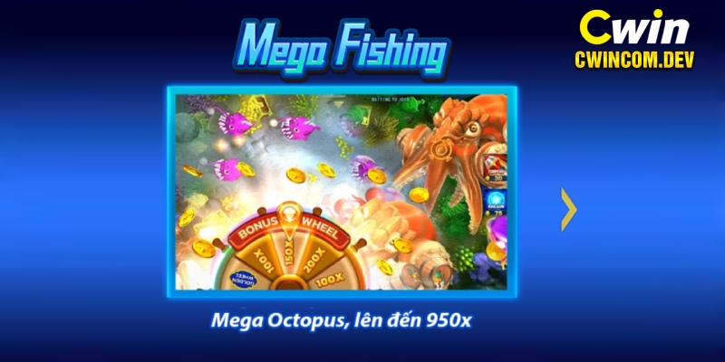 Bắn mega-fishing giải trí bất tận