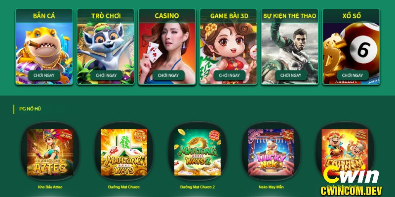 Nền tảng mang đến người chơi thư viện game chất lượng