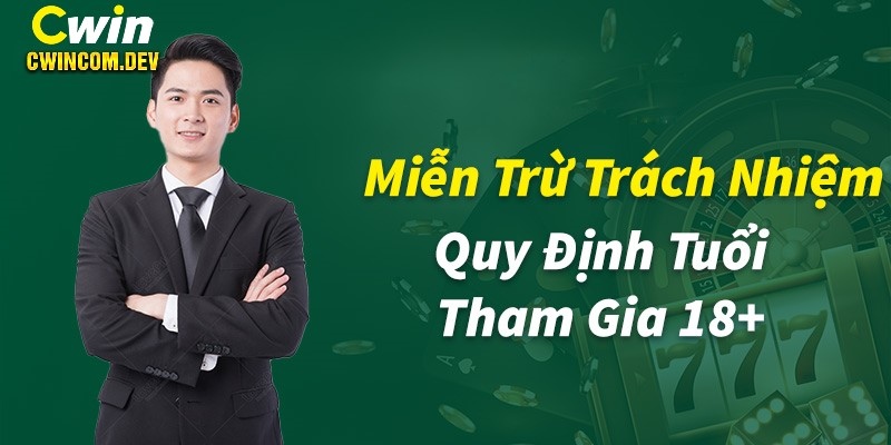 Miễn trừ trách nhiệm khi thành viên chưa đủ 18 tuổi